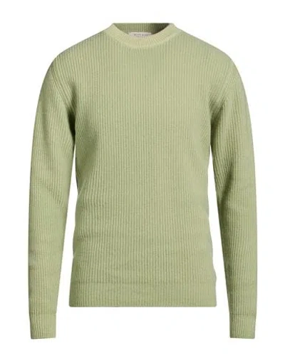 Wool & Co Man Sweater Light Green Size Xxl Merino Wool