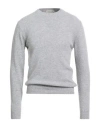 Wool & Co Man Sweater Light Grey Size M Wool, Polyamide
