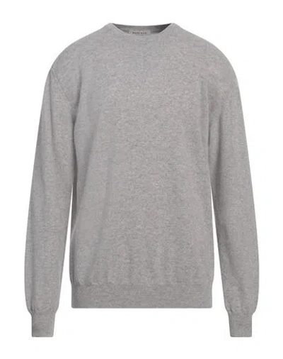 Wool & Co Man Sweater Light Grey Size Xxl Virgin Wool, Cashmere