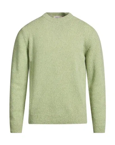 Wool & Co Man Sweater Lime Green Size Xxl Wool, Polyamide