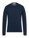 Wool & Co Man Sweater Midnight Blue Size L Cotton