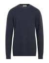 Wool & Co Man Sweater Midnight Blue Size Xxl Merino Wool