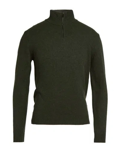 Wool & Co Man Sweater Military Green Size S Wool, Polyamide