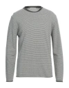 Wool & Co Man Sweater Military Green Size Xl Merino Wool, Viscose, Polyamide, Cashmere In Green
