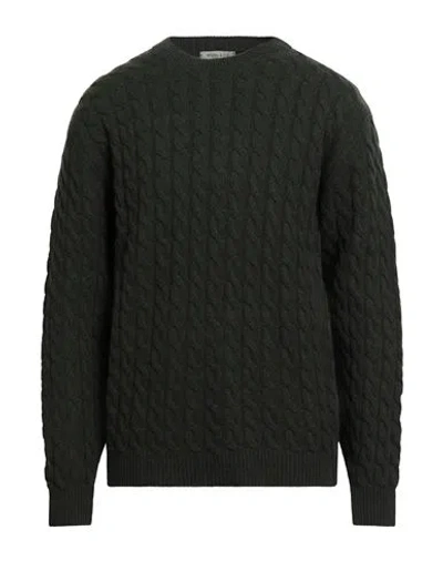 Wool & Co Man Sweater Military Green Size Xl Wool, Polyamide