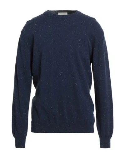 Wool & Co Man Sweater Navy Size Xxl Merino Wool