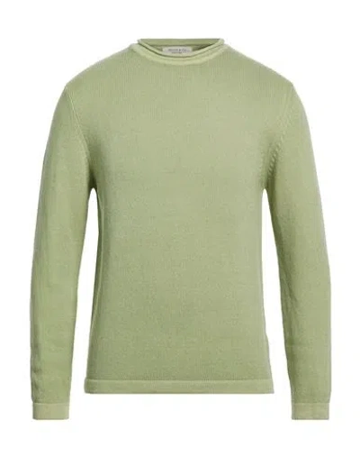 Wool & Co Man Sweater Sage Green Size Xl Virgin Wool