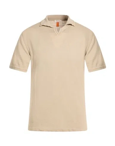 Wool & Co Man Sweater Sand Size M Linen, Cotton, Polyamide