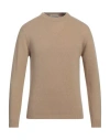 Wool & Co Man Sweater Sand Size Xxl Wool, Polyamide