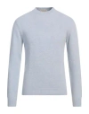Wool & Co Man Sweater Sky Blue Size Xxl Wool, Polyamide