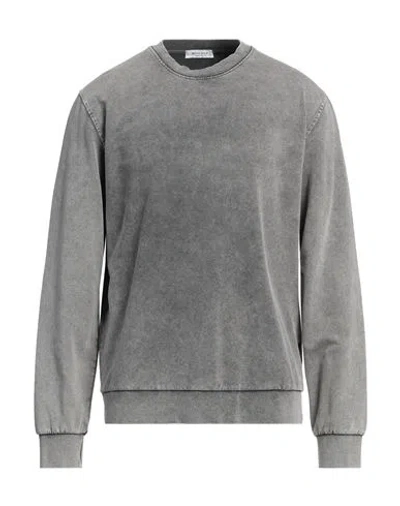 Wool & Co Man Sweatshirt Grey Size L Cotton, Elastane
