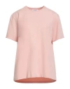 Wool & Co Man T-shirt Pink Size 3xl Cotton, Elastane
