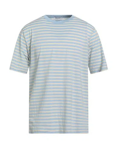 Wool & Co Man T-shirt Sky Blue Size Xl Cotton
