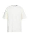 Wool & Co Man T-shirt White Size L Cotton In White