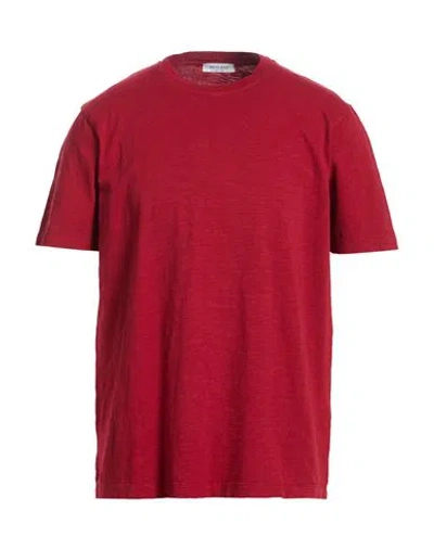Wool & Co Man T-shirt Red Size L Cotton