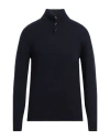 Wool & Co Man Turtleneck Midnight Blue Size M Wool, Polyamide