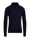 Wool & Co Man Turtleneck Midnight Blue Size M Wool, Polyamide