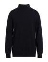 Wool & Co Man Turtleneck Midnight Blue Size Xxl Wool, Polyamide