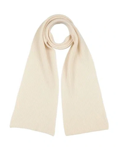Wool & Co Woman Scarf Cream Size - Virgin Wool, Cashmere In White