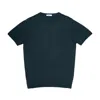 Wool-co Men's Crew Neckline Wool & Co Antrax Cotton Thread In Gray