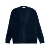 Wool-co Men's Sweater Wool & Co Cardigan Old In Blue