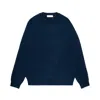 Wool-co Men's Sweater Wool & Co Paricollo M/sella In Blue