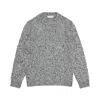 Wool-co Round Neck Sweater In Gray