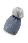 Woolk Aldo Premium Wool Hat In Grey/silver In Grey