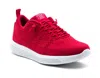 Woolloomooloo Men's Belmont Sneaker In Red Merino Wool In Multi
