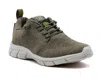 Woolloomooloo Men's Fraser Ii Sneaker In Khaki Merino Wool In Multi