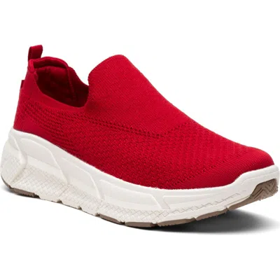 Woolloomooloo Merino Wool Slip-on Sneaker In Red