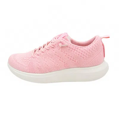 Woolloomooloo Unisex Coogee Multi Merino Wool Sneakers In Blush In Gold