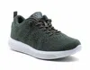 Woolloomooloo Men's Belmont Sneaker In Green Merino Wool In Green