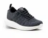 Woolloomooloo Women Coogee Wool Sneaker In Black Merino