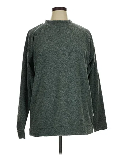 Pre-owned Woolly Threads Pullover Sweater In Green