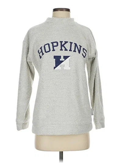 Pre-owned Woolly Threads Sweatshirt In Silver
