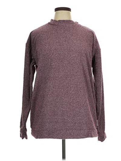 Pre-owned Woolly Threads Turtleneck Sweater In Burgundy