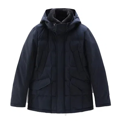 Woolrich - Ut0001 Blizzard Field Jacket Mlb Woou0621mr In Blue