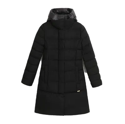 Woolrich - Ut2346 Luxe Puffy Prescott Parka 100 Black Wwou0516fr