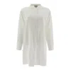 Woolrich - Ut2589 Shirt Dress 800 White Wwsi0083fr