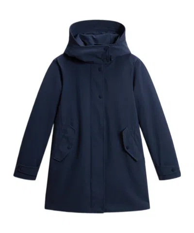 Woolrich 2-in-1 Firth Tech Softshell Parker Coat In Black