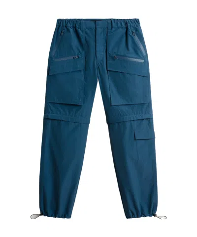 Woolrich 2-in-1 Pants In Cotton- And Nylon-blend Olmetex Ripstop By Todd Snyder In Blue
