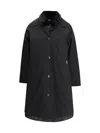 Woolrich 3-in-1 Coat In Ramar Cloth In Black