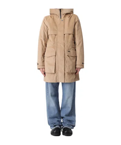WOOLRICH WOOLRICH 3-IN-1 THREE-LAYERED CORDUROY PARKA