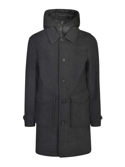 WOOLRICH ABRIGO CORTO - NEGRO