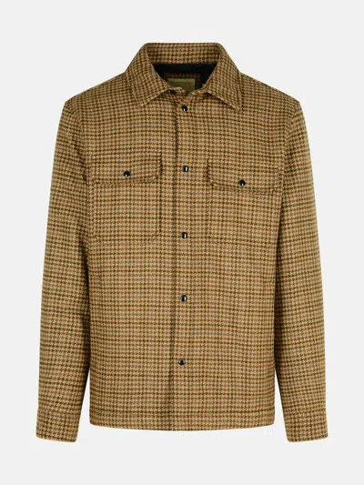 Woolrich 'alaskan' Beige Wool Blend Shirt