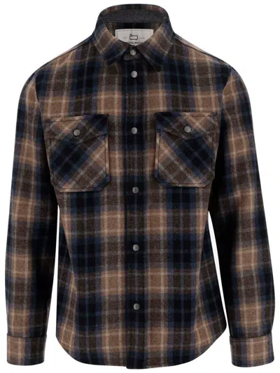 Woolrich Multicolor Embroidered Flannel Shirt