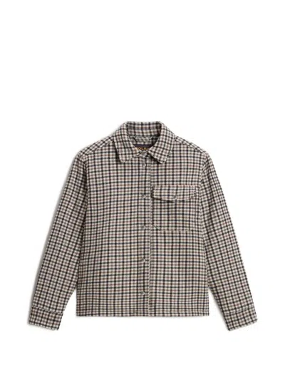 Woolrich Alaskan Check-pattern Jacket In Multi