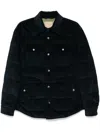 Woolrich Corduroy Down-filled Alaskan Overshirt In 蓝色