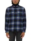Woolrich Checked Italian Wool Blend Alaskan Padded Overshirt